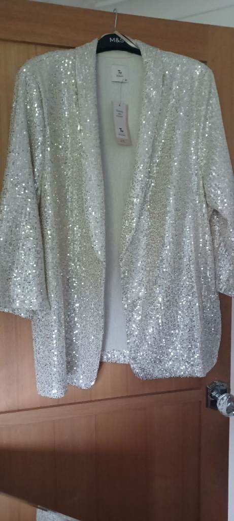 Sequins Silver Jacket 