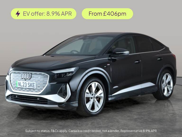 2023 Audi Q4 e-tron 40 S line Sportback 5dr Electric Auto 82kWh (204 ps) - LANE DEPARTURE  - BL S...