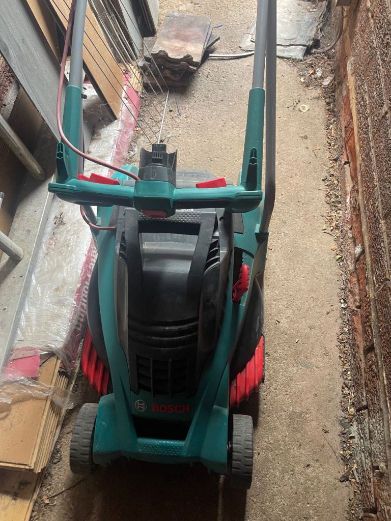 Electric lawnmower not working 