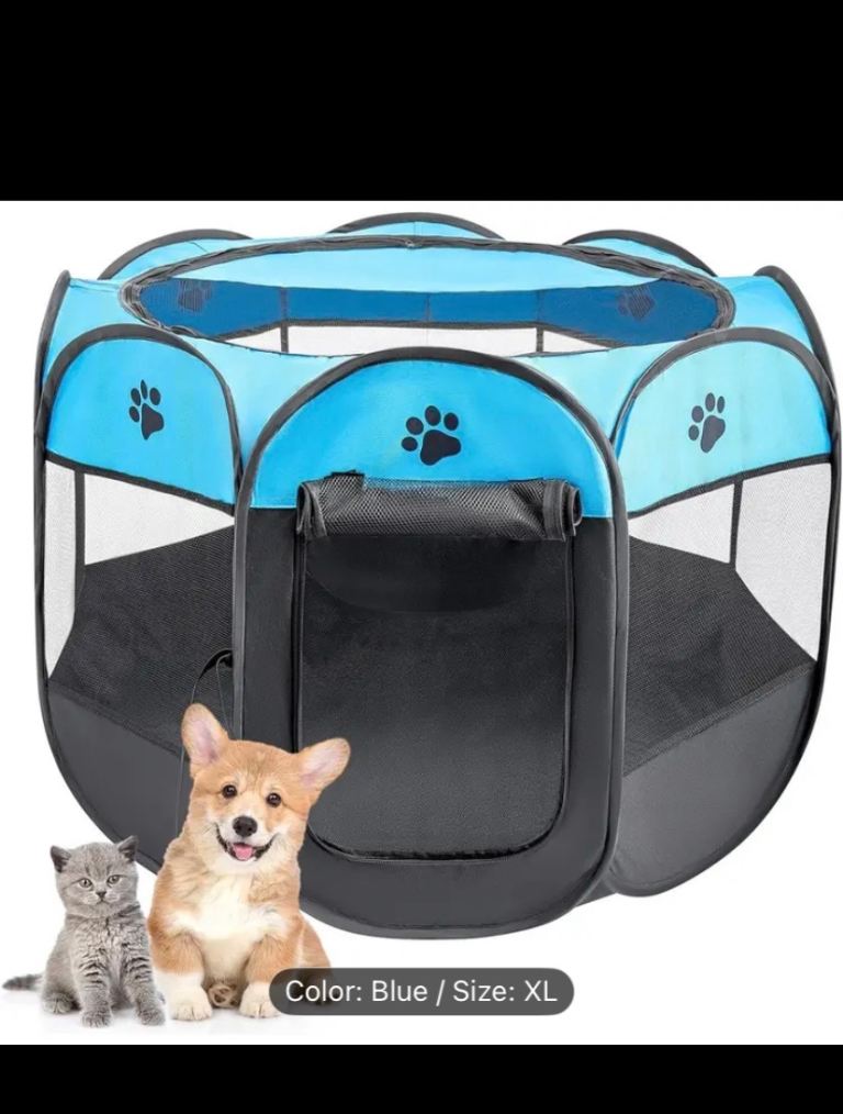 Portable pet playpen