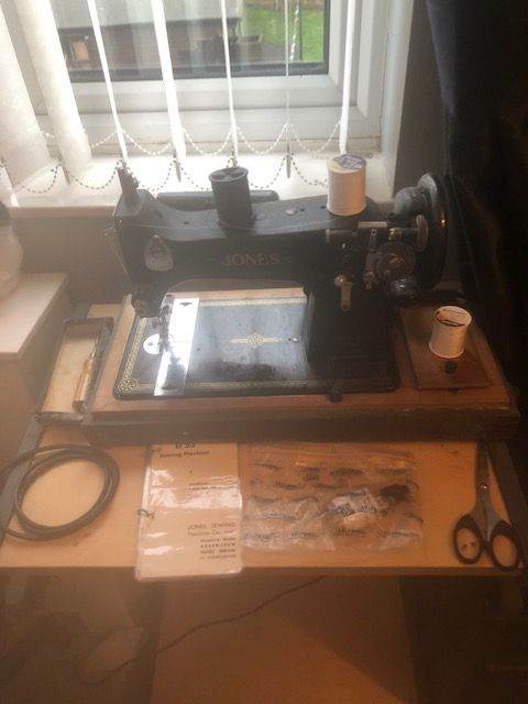 Vintage Jones Sewing Machine.