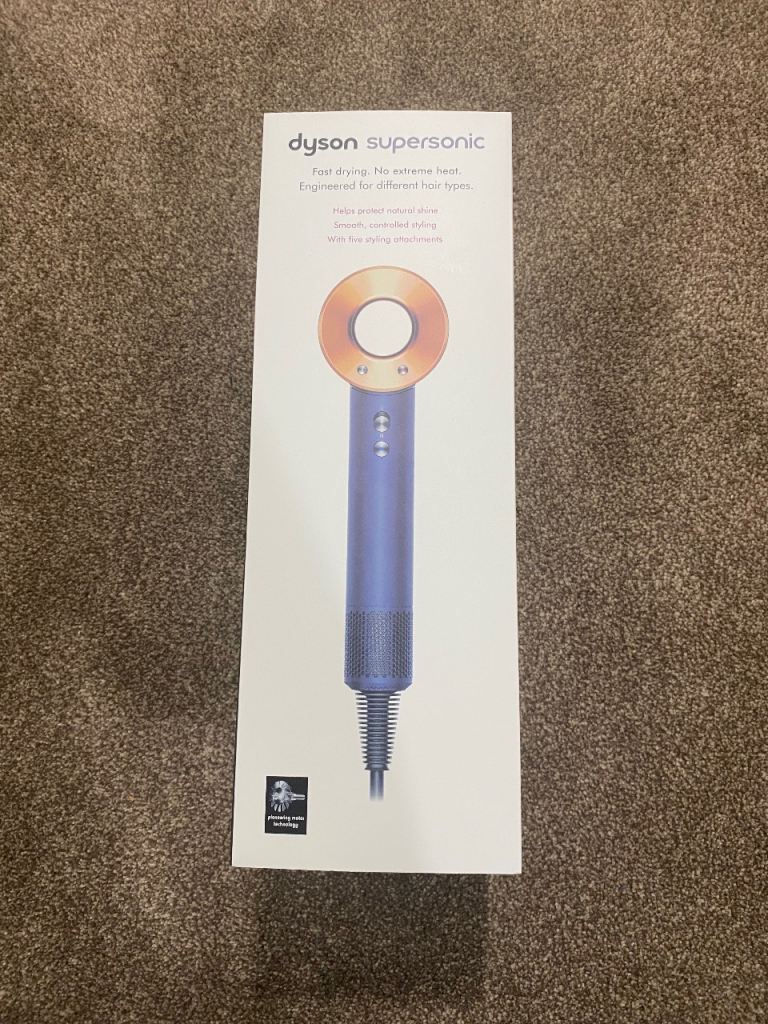 Dyson supersonic professional hair dryer Prussian blue rich copper  