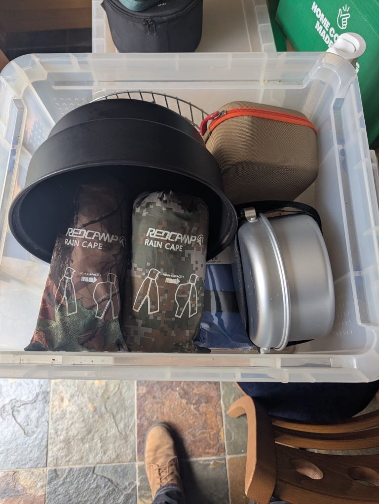 Camping gear