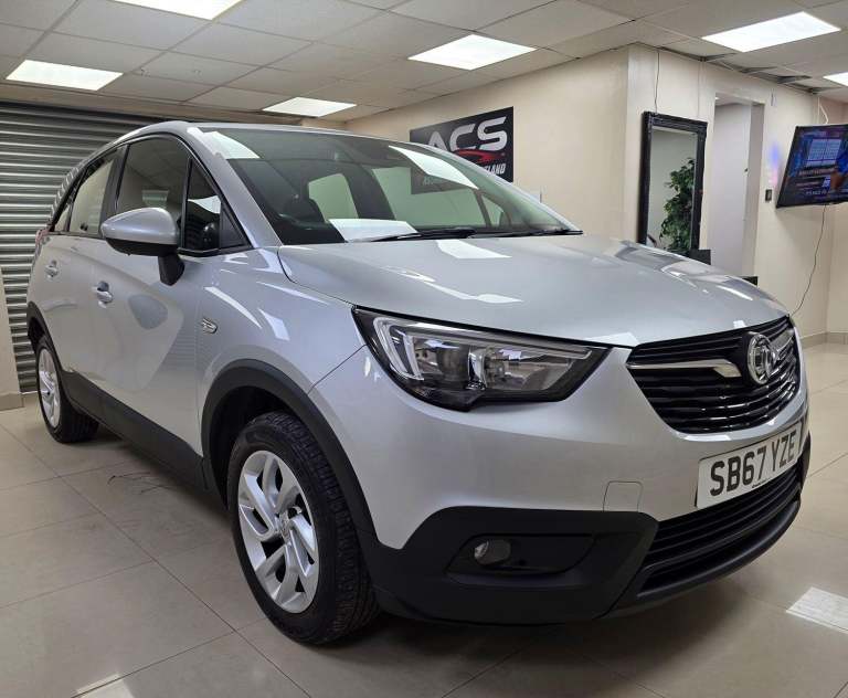 VAUXHALL CROSSLAND X 1.2 Turbo ecoTEC SE Silver Manual WARRANTY 12 MONTHS MOT
