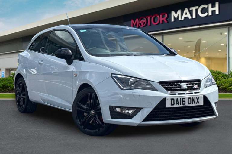 2016 SEAT Ibiza 1.8 TSI Cupra Black Sport Coupe Euro 6 (s/s) 3dr Hatchback PETROL Manual