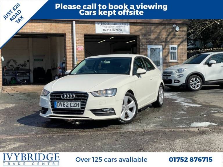 2012 62 AUDI A3 2.0 TDI SPORT HATCHBACK 3DR DIESEL MANUAL EURO 5 (S/S) (150 PS) 