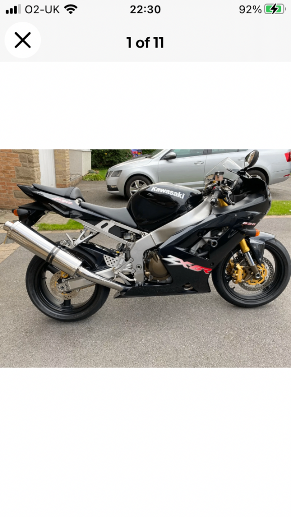 Kawasaki, Ninja ZX 6R, 2004, 636cc