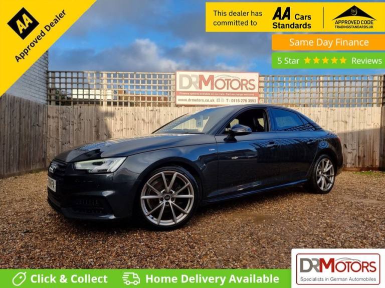 2018 Audi A4 1.4 TFSI Black Edition Saloon 4dr Petrol S Tronic Euro 6 (s/s) (150 ps) Saloon Petro...