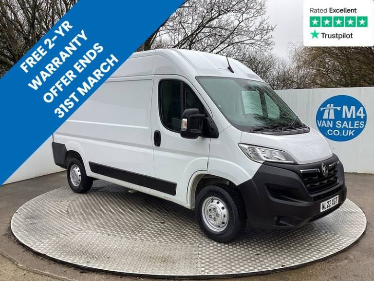 2022 Vauxhall Movano CDTi 3500 BiTurbo Dynamic MWB M/R Euro 6 MWB Panel Van Diesel Manual