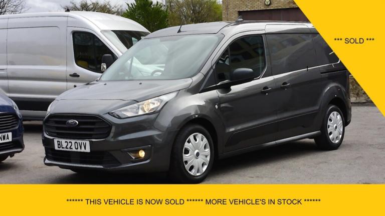 2022 Ford Transit Connect 230 TREND L2 LWB IN GREY,SAT NAV,AIR CONDITIONING,CAMERA,6 SPEED AND MO...