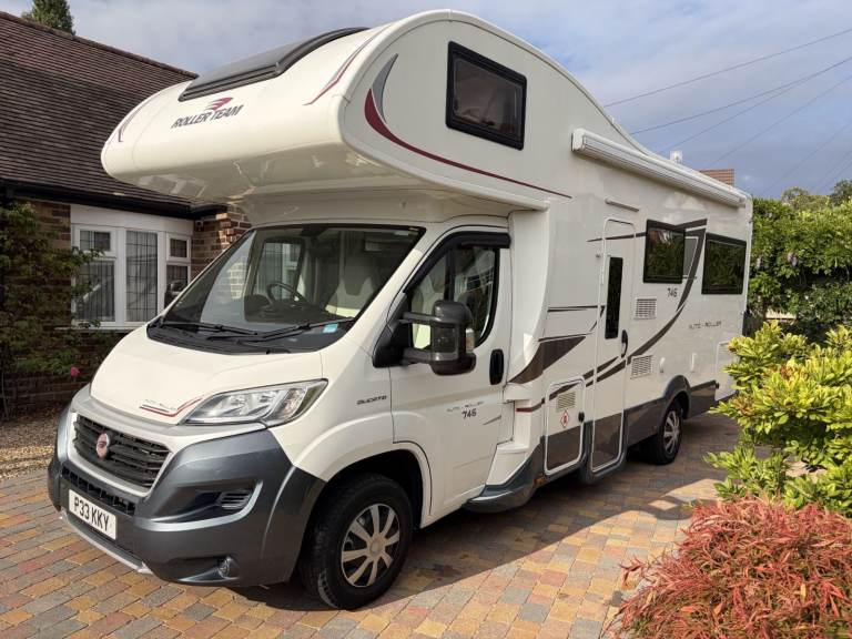  2017 Roller Team 746 (2 owners) – 6 Berth, 6 Seatbelts, Low Mileage, Long MOT & Fresh Hab Check