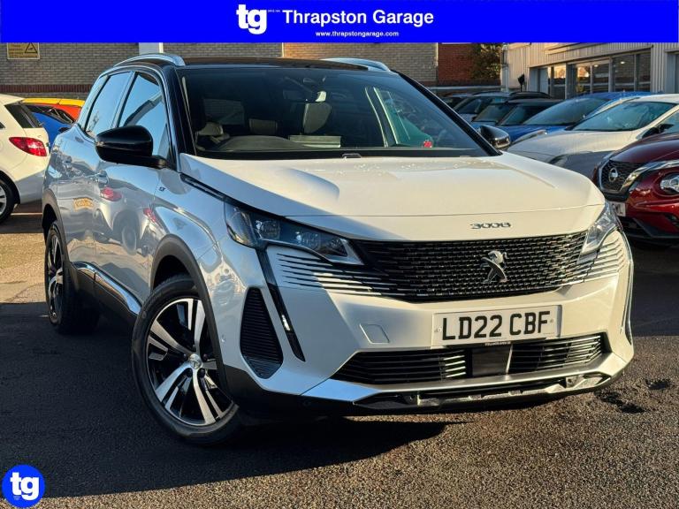 2022 Peugeot 3008 1.2 PureTech GT EAT Euro 6 (s/s) 5dr HATCHBACK Petrol Automatic