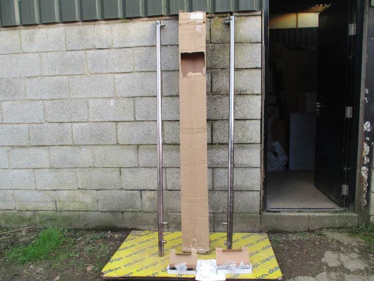 Pair Milano Windsor Radiator Extension Pipes Oil Rubbed Bronze