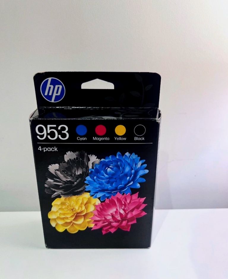 Brand New HP 953 Black/Cyan/Magenta/Yellow Original Ink Cartridges 4-Pack