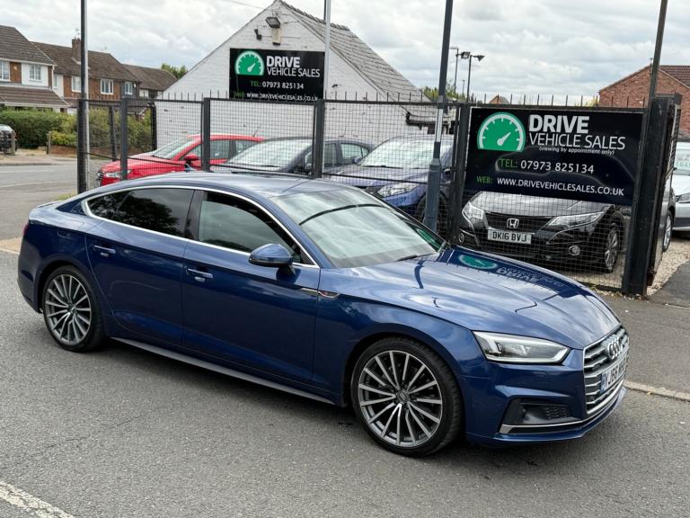 2017 Audi A5 2.0 TDI Quattro S Line 5dr S Tronic ULEZ HATCHBACK Diesel Automatic