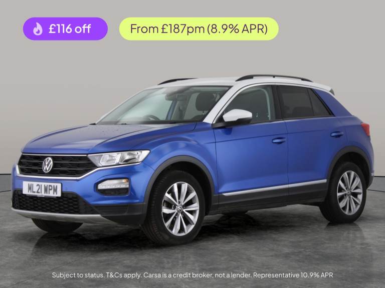 2021 Volkswagen T-Roc 1.0 TSI Design SUV 5dr Petrol Manual Euro 6 (s/s) (110 ps) - CLIMATE CONTRO...