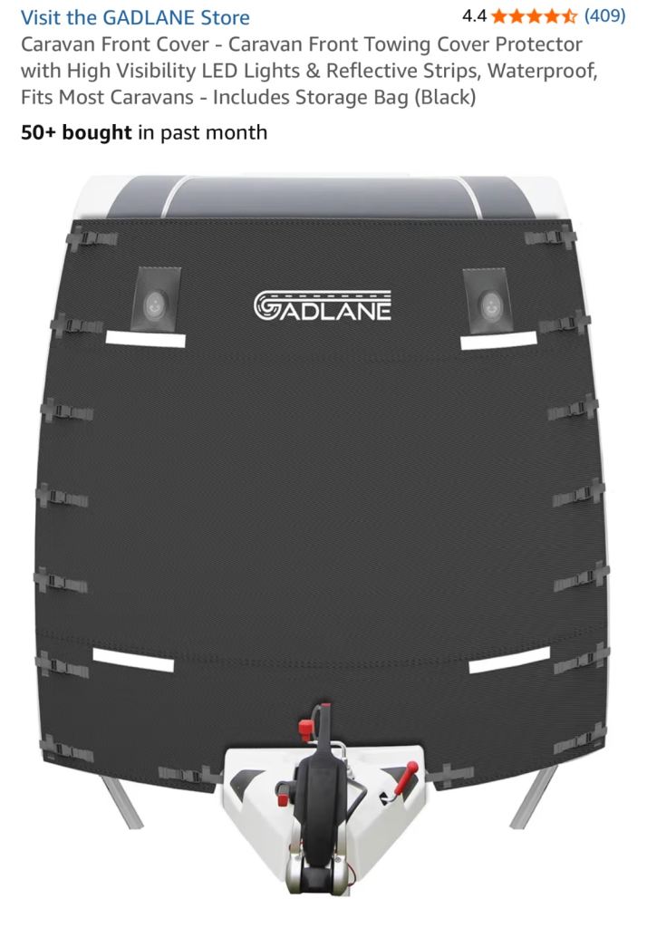 image for Gadlane Towing Cover for Caravan-Brand new