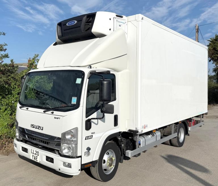 2020 ISUZU FORWARD N75.190 FRIDGE FREEZER TRIPLE BARN DOORS 7.5T 3 SEATS EURO-6