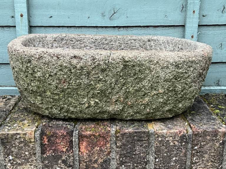 Antique stone trough