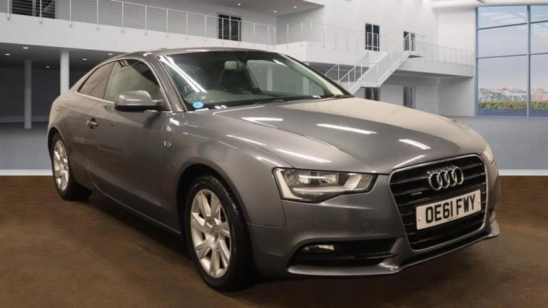 Audi A5 3.0 TDI V6 Quattro Auto Leather Nav PDC FSH Coupe 245bhp MOT S/H POWER