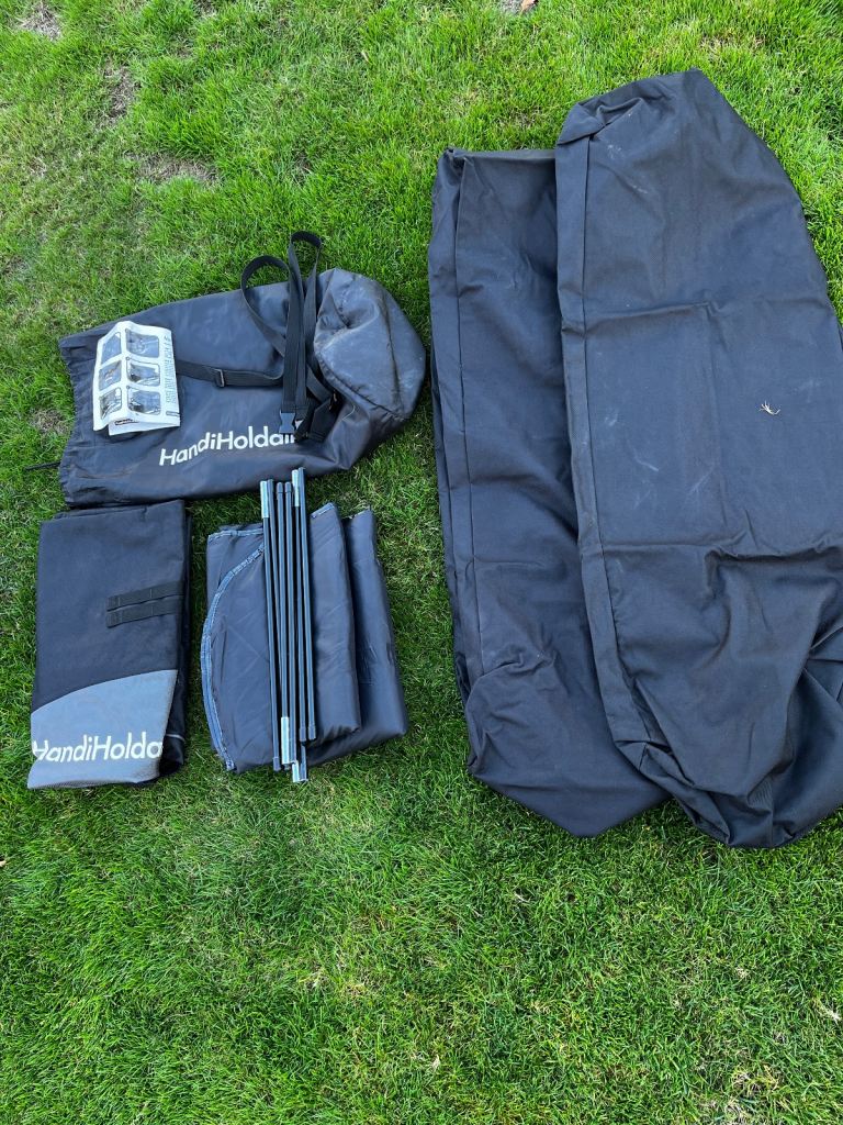 Roof Rack Handirack inflatable plus Handiholdall and Duffle bags 