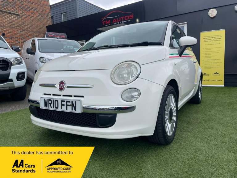 2010 Fiat 500 1.2 Lounge Euro 5 (s/s) 3dr Petrol