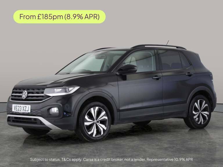 2023 Volkswagen T-Cross 1.0 TSI Black Edition SUV 5dr Petrol Manual Euro 6 (s/s) (110 ps) - PARK ...