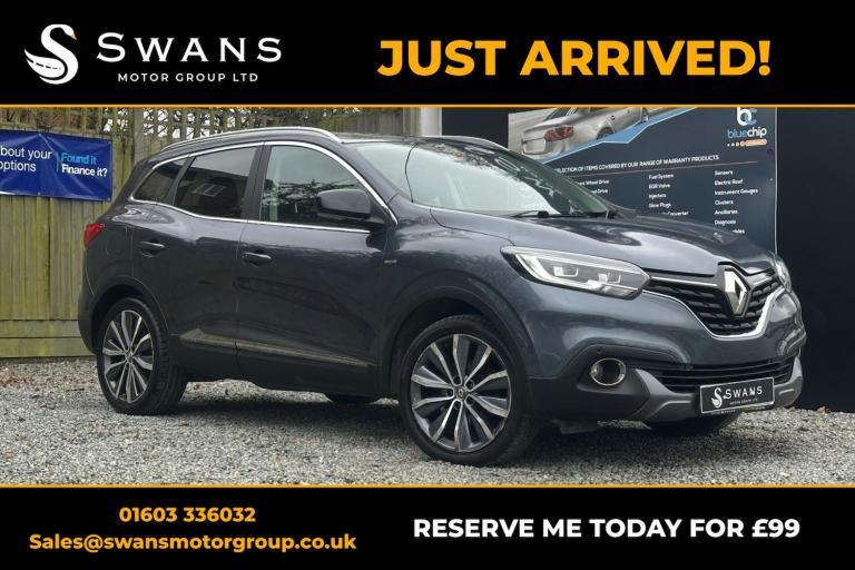 RENAULT KADJAR 1.2 Signature S Nav TCe 130 Grey Manual Petrol 2018