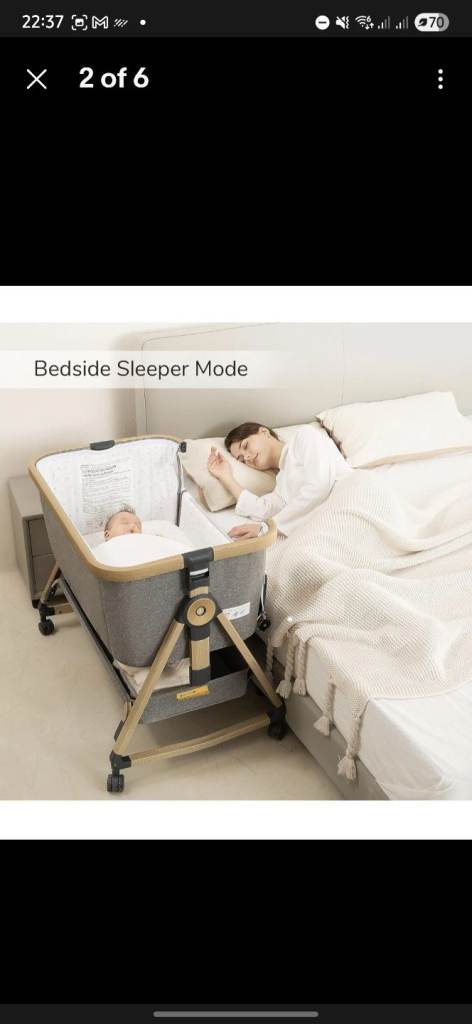 Maydolly Beside Crib 