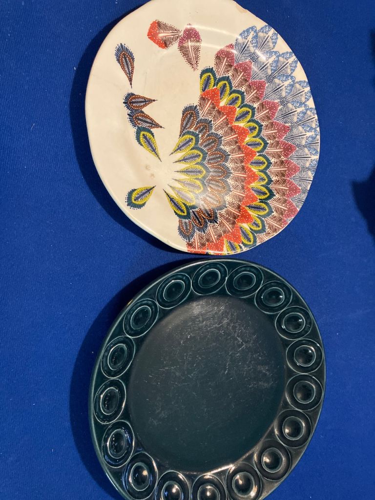 Decorative Ceramic Plates - Good Condition