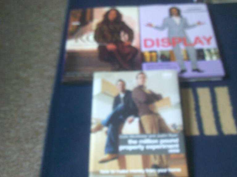 3 signed  property designs / repairs books   h/b 