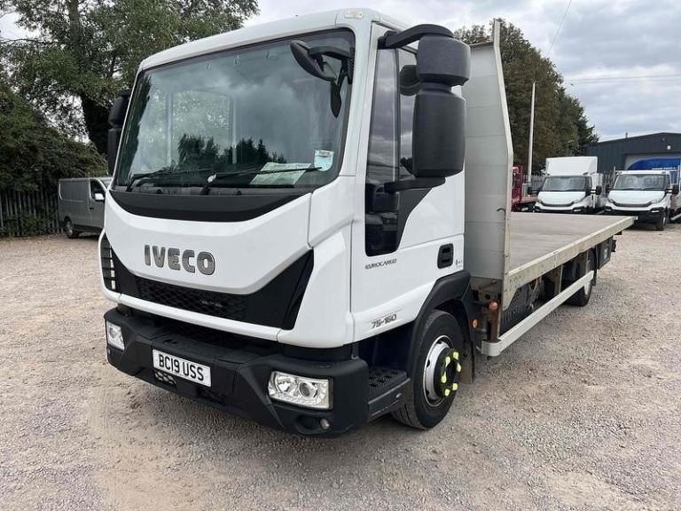 2019 Iveco Eurocargo Truck 7.5 Ton 21FT Flat Bed Lorry - Euro 6 Ulez