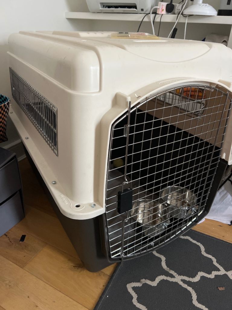 Large Pet Carrier Crate for Travel or Home Use