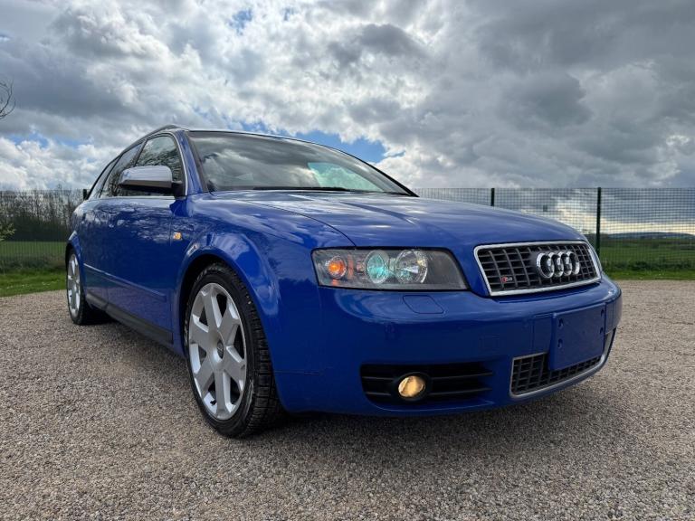 2004 Audi S4 AVANTE 4.2 V8 4X4 AUTOMATIC * RARE NOGARO BLUE * TOP GRADE 4B * LOW MILES *  Petrol ...