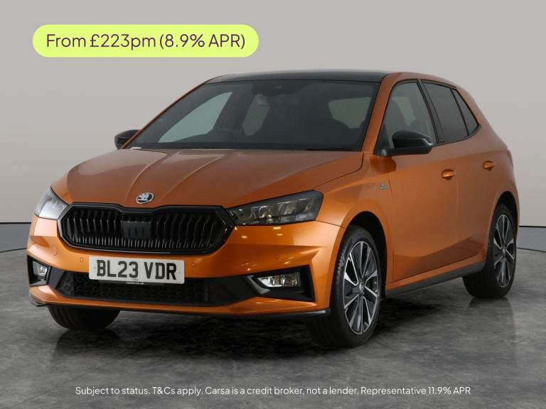 2023 Skoda Fabia 1.0 TSI 110 Monte Carlo 5dr HATCHBACK PETROL Manual