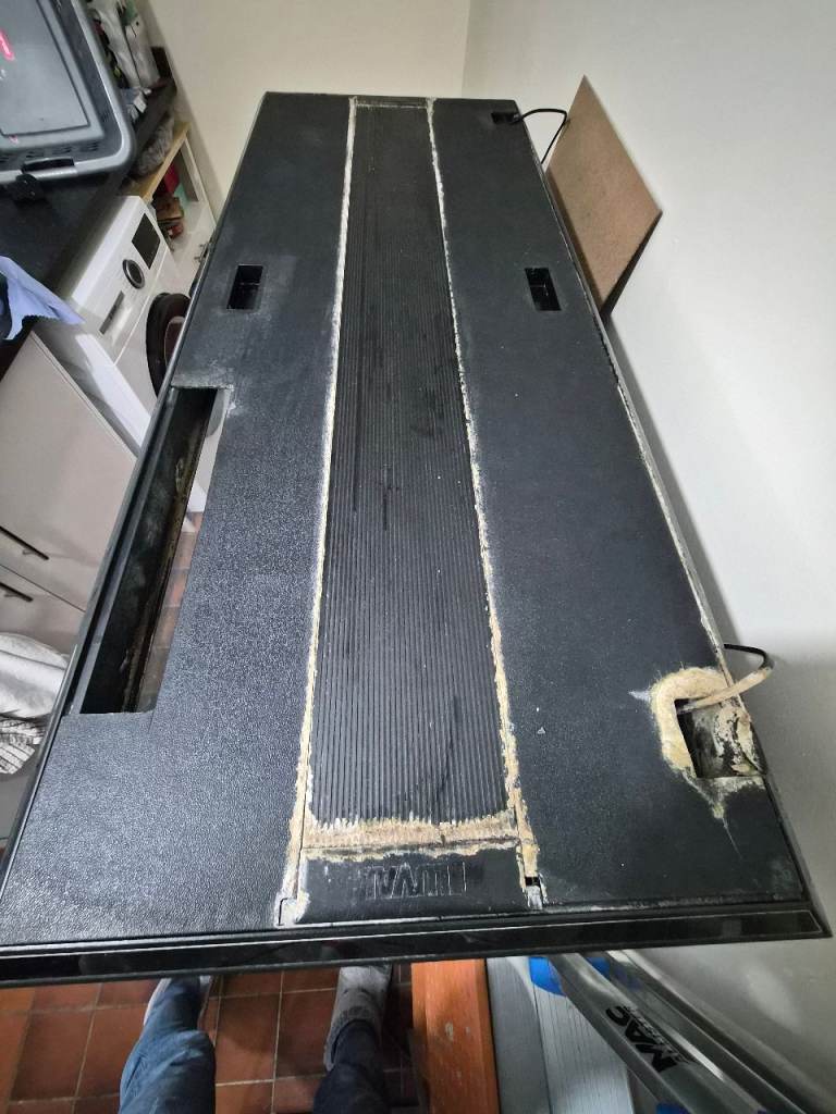 Fluval Roma 200 fish tank and cabinet