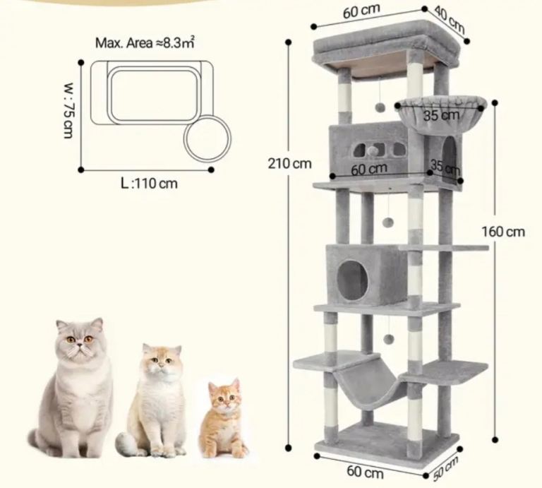Large Cat Tree 210 cms