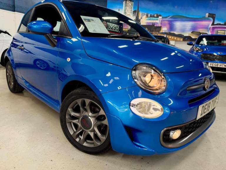 2018 Fiat 500 1.2 S 3dr HATCHBACK PETROL Manual