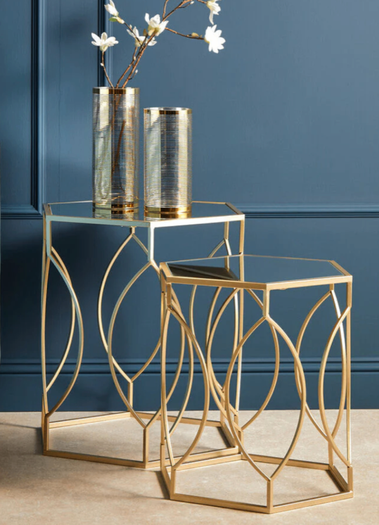 New Side Tables Mirrored  - Collection/Delivery