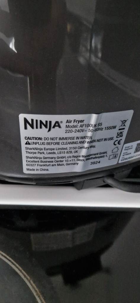 Ninja AF100UK Air Fryer - Good Condition