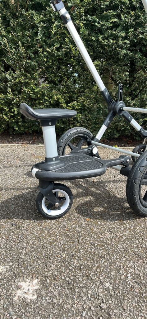 Bugaboo Buggy Board with Seat for Pushchair – Good Condition