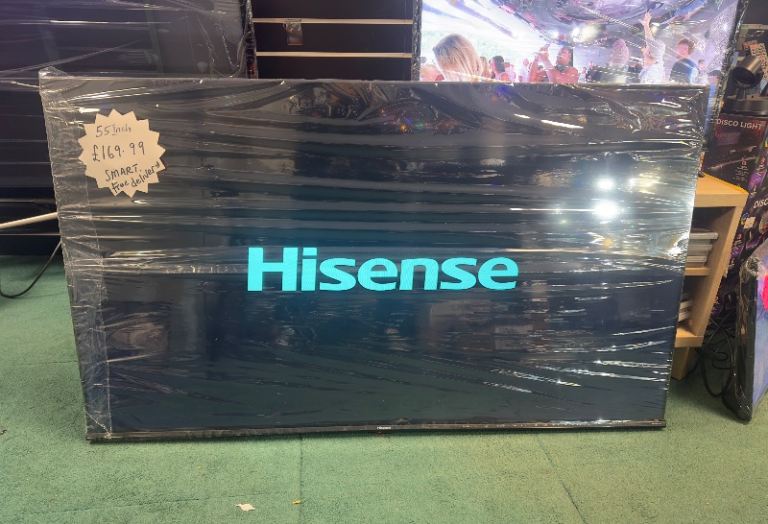 Hisense 55" Smart 4K UHD HDR LED TV (Model: 55A6KTUK)