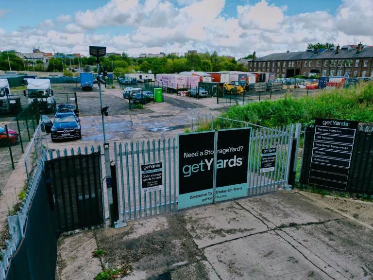 Stoke-on-Trent Open Storage Yards Available To Let!