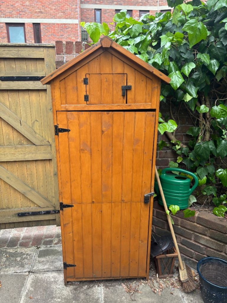 A shed for a garden