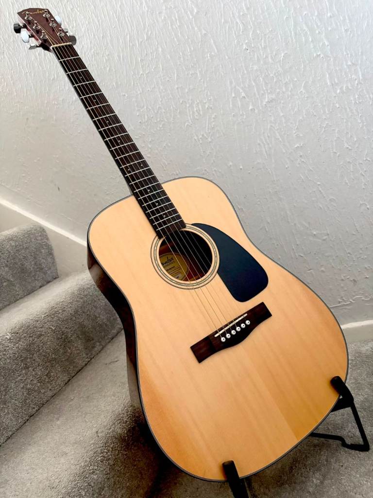 Fender Acoustic Guitar - Fully Professionally Serviced on New Strings - Like NEW