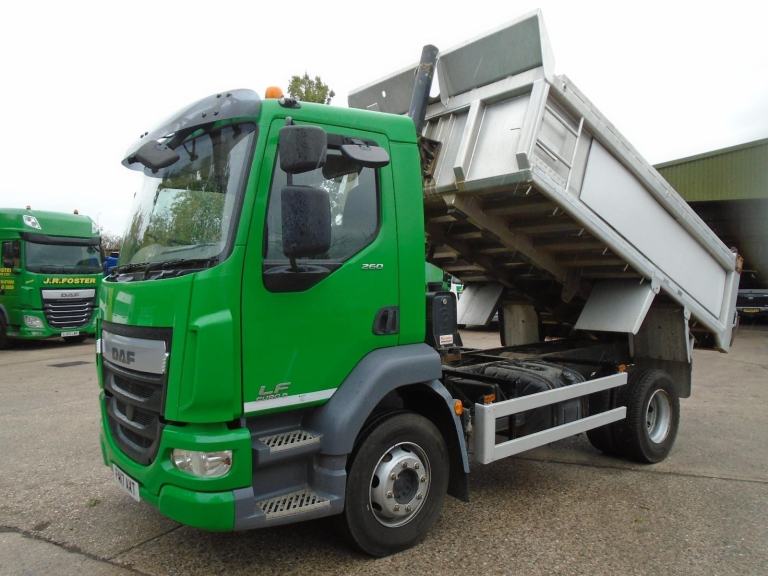 2017 (17) DAF LF.260 EURO6 16T SPLIT BODY ALUMINIUM TIPPER 