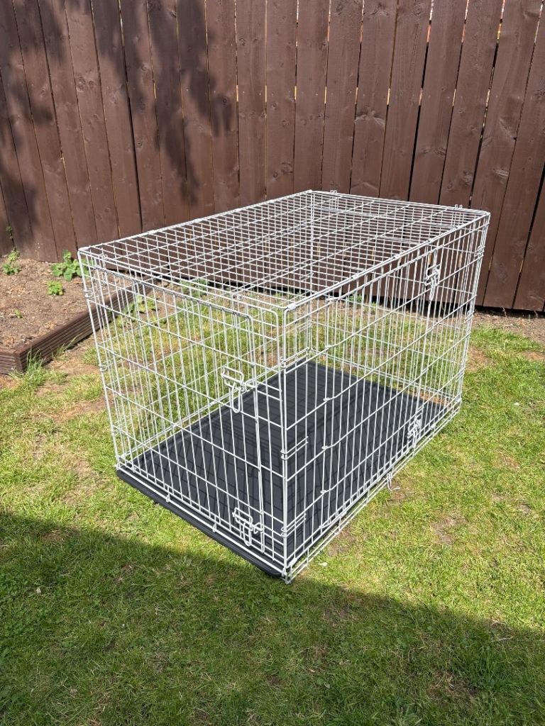 Large Pets at Home Dog Crate and Cover