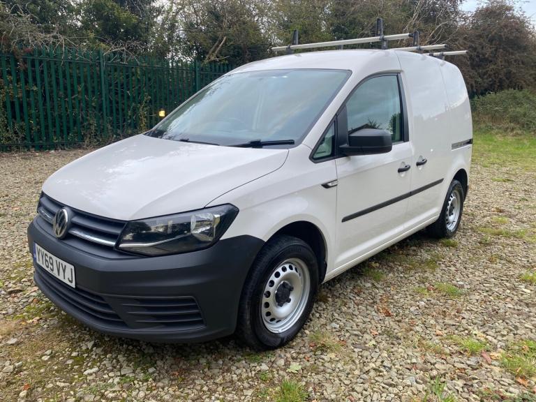 2019 Volkswagen Caddy 2.0 TDI BlueMotion Tech Startline Van - NO VAT TO PAY - RARE AIR-CON VAN - ...