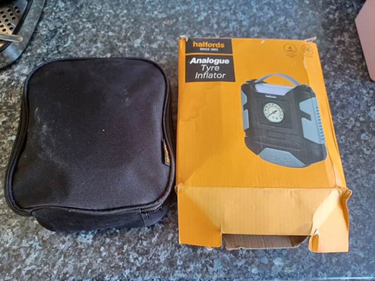 Halfords analogue tyre inflator