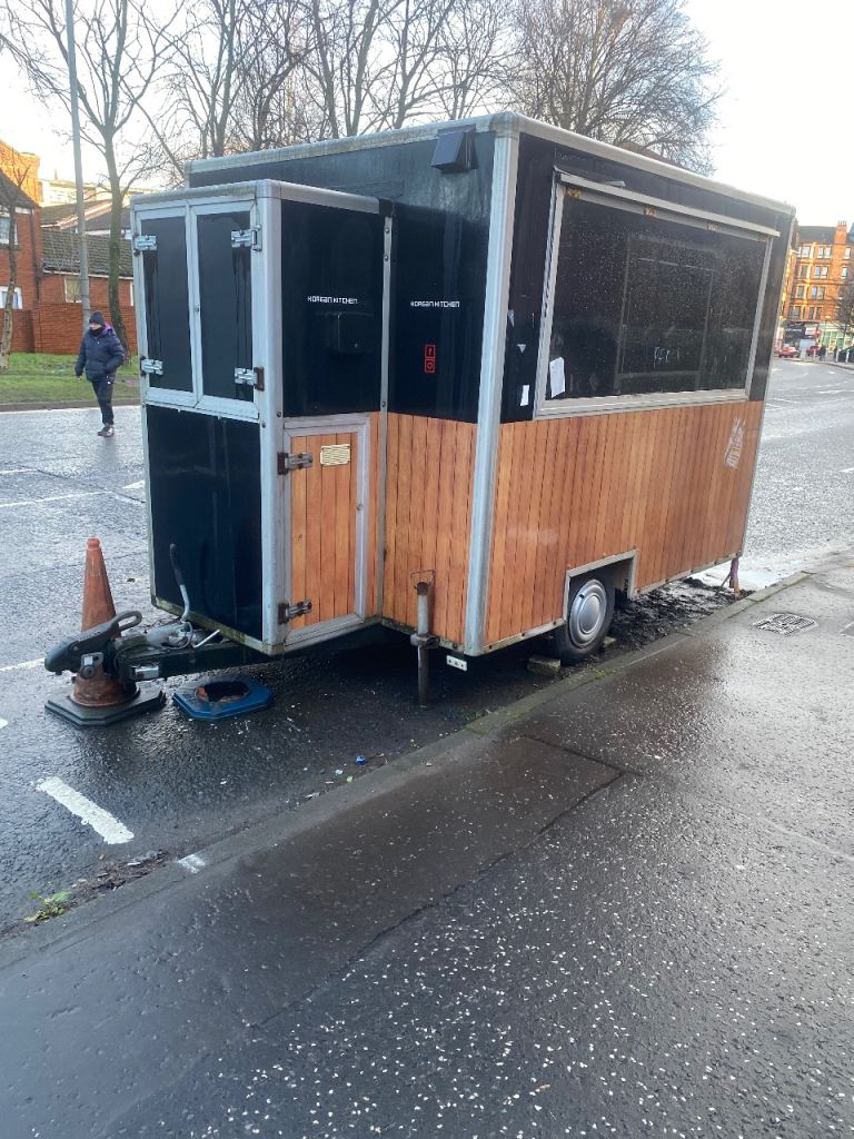 Snack van/catering trailer/food truck/food trailer sale at Glasgow west end 